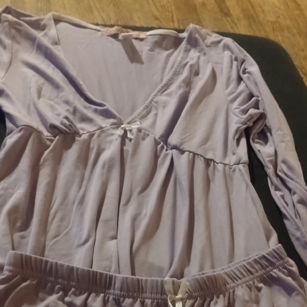 Lavender Long Sleeve Lounge Set